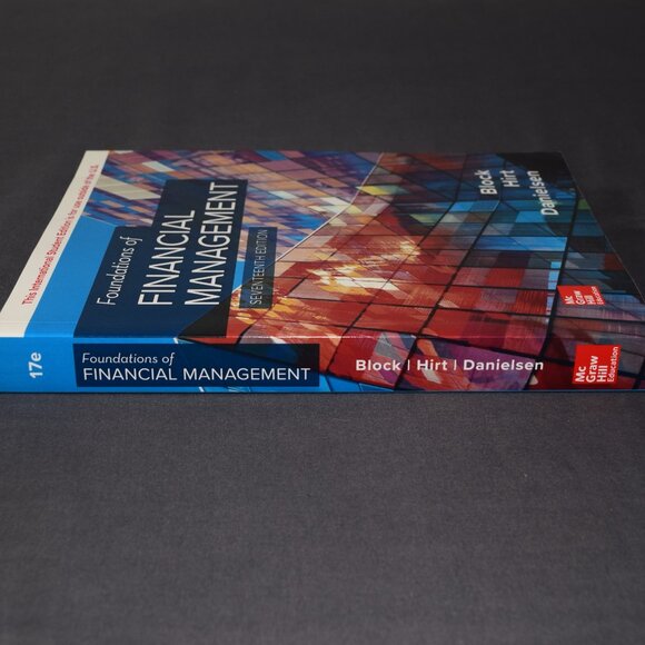 Foundations of Financial Management 17th Ed Block Hirt Text Book MBA Very Good - Picture 5 of 11